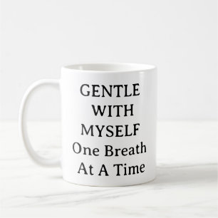 Self-care Mok - zacht met mezelf aangepaste cup