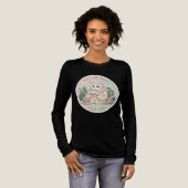 Self-Care Queen Cat Cozy Aesthetic Shirt (Voorkant)