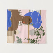 Self Care Sketchbook Notitieboek Wandkleed (Voorkant (horizontaal))