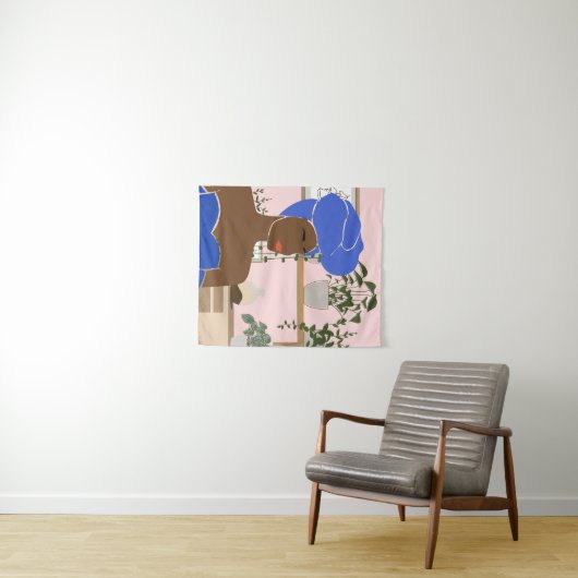 Self Care Sketchbook Notitieboek Wandkleed (In Situ (horizontaal))