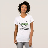 Self Care Skull Vrouwen T-shirt (Voorkant volledig)