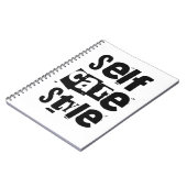 self care style notitieboek (Linkerzijde)