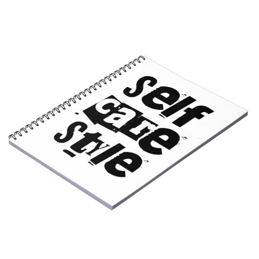 self care style notitieboek (Linkerzijde)