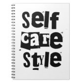 self care style notitieboek (Voorkant)