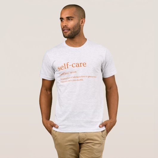 Self-Care T-shirt (Voorkant volledig)