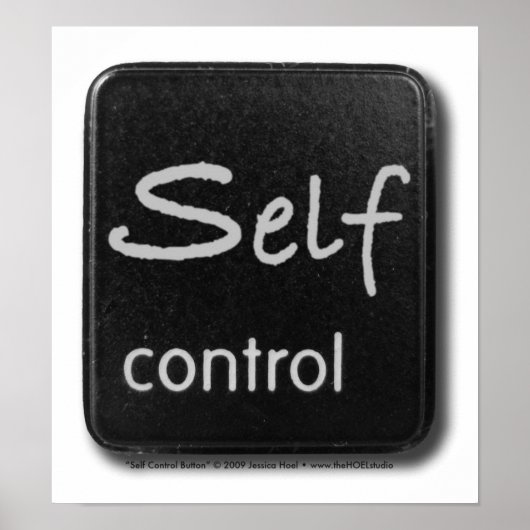 Self Control Button Print (Voorkant)
