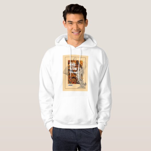 Self Control Motivational hoodie (Voorkant volledig)