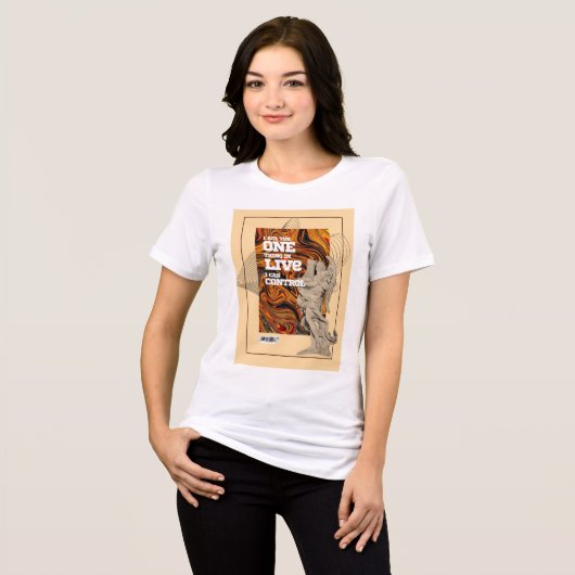 Self Control Motivational T-Shirt (Voorkant volledig)