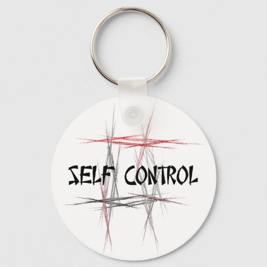 Self Control Sleutelhanger (Voorkant)