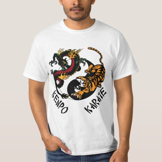 Self Defence Kenpo Karate Martial Arts  T-shirt (Voorkant)