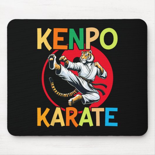 Self Defense Kenpo Karate Martial Arts Muismat (Voorkant)