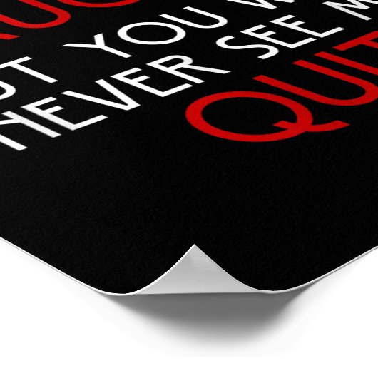 Self Employed Lancer New Quote Gift Retro Design  Poster (Hoek)