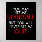 Self Employed Lancer New Quote Gift Retro Design  Poster (Voorkant)