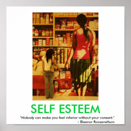 SELF ESTEEM MOTIVATIE POSTER