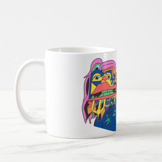 Self Esteem Under Construction Koffiemok (Links)