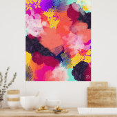 Self Expression Art Print, Poster (Semi-Gloss) (Keuken)