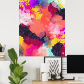 Self Expression Art Print, Poster (Semi-Gloss) (Thuiskantoor)