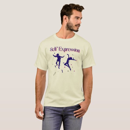 Self Expression Basic T-shirt (Voorkant volledig)