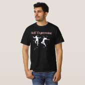 Self Expression Mannen waarde T-shirt (Voorkant volledig)