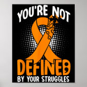 Self Harm Awareness Motivational Sitive Mindfulnes Poster (Voorkant)