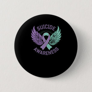 Self Harm Awareness Sticker 1 Ronde Button 5,7 Cm