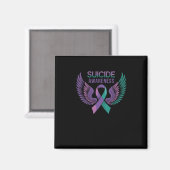 Self Harm Awareness Sticker Magneet (Voorkant / Achterkant)