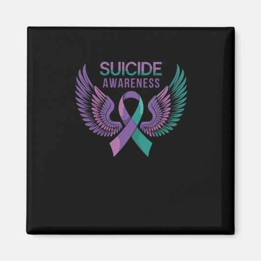 Self Harm Awareness Sticker Magneet (Voorkant)