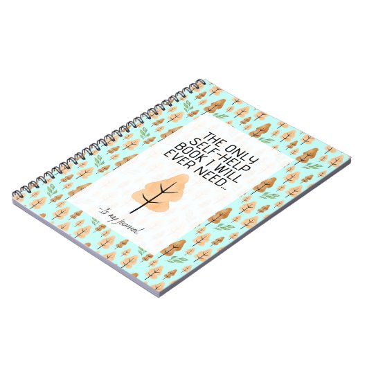 "Self Help" Notitieboek voor reizen (Linkerzijde)