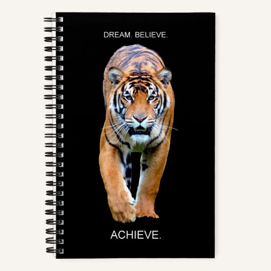 Self Improving Motivatie Quote Hardcover Notitieboek (Voorkant)