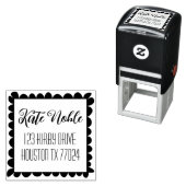  Self Inking 1,5-inch x1,5-inch Sjabloon stempel (In situ)