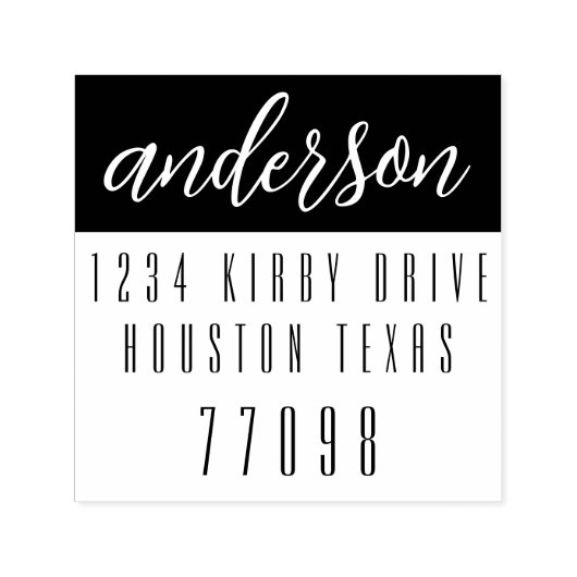  Self Inking 1,5-inch x1,5-inch Sjabloon stempel (Design)