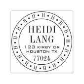  Self Inking 1,5-inch x1,5-inch Sjabloon stempel (Design)