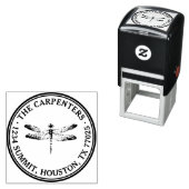 Self Inking 1,5-inch x1,5-inch Sjabloon stempel (In situ)