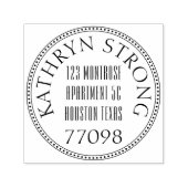  Self Inking 1,5-inch x1,5-inch Sjabloon stempel (Design)