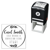  Self Inking 1,5-inch x1,5-inch Sjabloon stempel (In situ)