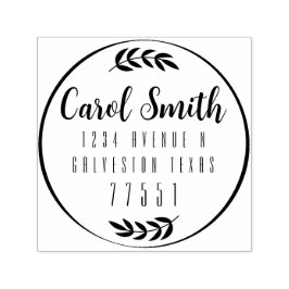  Self Inking 1,5-inch x1,5-inch Sjabloon stempel