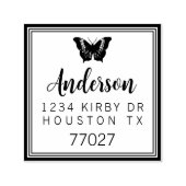  Self Inking 1,5-inch x1,5-inch Sjabloon stempel (Design)