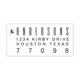  Self Inking 2,9 x 1,2-inch Sjabloon stempel