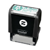 Self Inking Return Address Stamp with wreath Zelfinktende Stempel (Product)