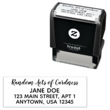 Self Inking Return Address Stempel