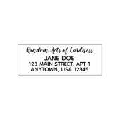 Self Inking Return Address Stempel (Design)