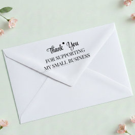 Self Inking Thank You Small Business Rubber Stamp Zelfinktende Stempel