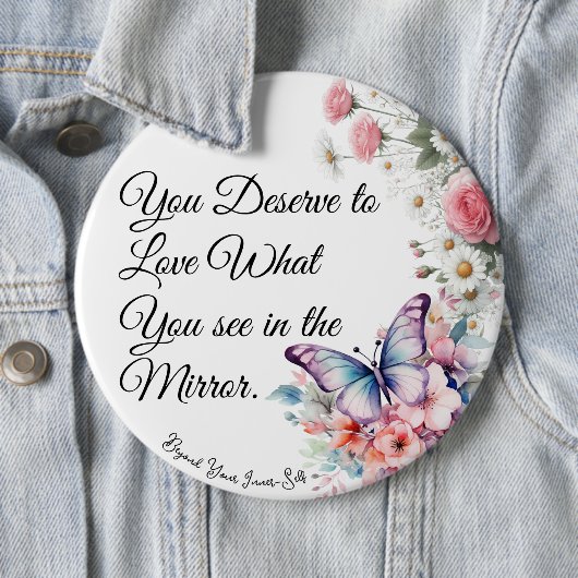 Self Joy  Ronde Button 6,0 Cm (In situ)