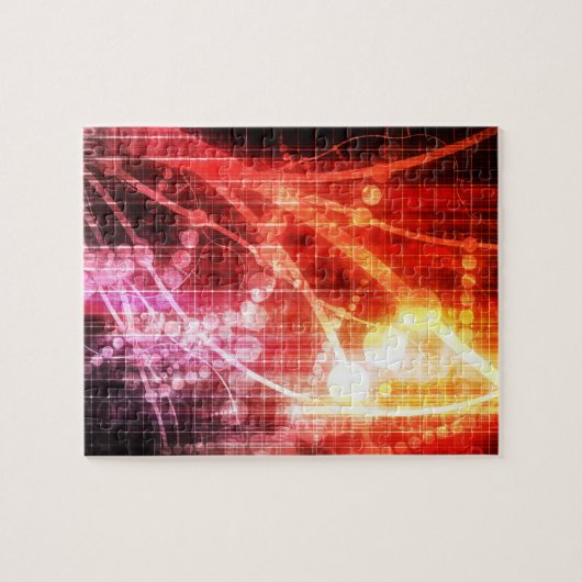 Self Learning Technology Artificial Intelligence Legpuzzel (Horizontaal)