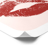 Self Love Ace of Hearts Pink Aesthetic Wall Poster (Hoek)