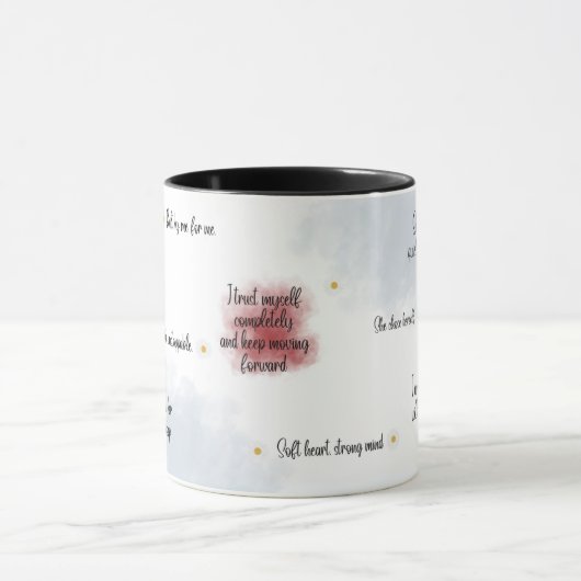 Self Love Affirmation Mug Mok (Midden)