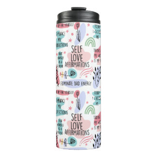 Self Love Affirmations Thermosbeker