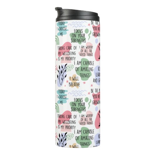 Self Love Affirmations Thermosbeker (Geroteerd rechts)