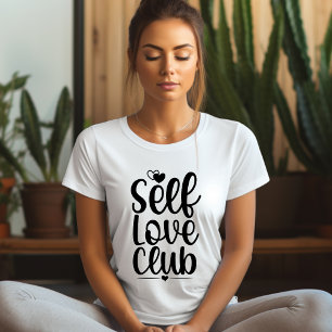 Self Love Club Affirmatie T-shirt