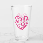 Self Love Club Glass Glas (Achterkant)
